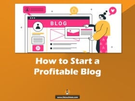 A step-by-step guide on how to start a profitable blog in 2024, featuring tips for beginners to build a successful blogging career.