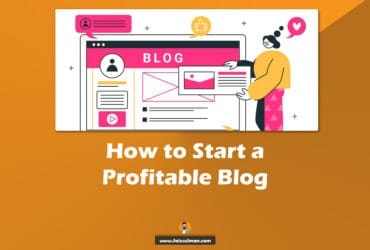 A step-by-step guide on how to start a profitable blog in 2024, featuring tips for beginners to build a successful blogging career.