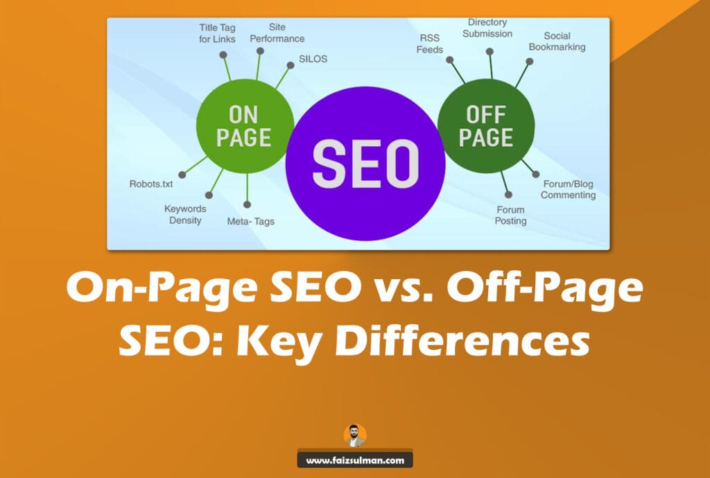 On-Page SEO vs. Off-Page SEO Key Differences